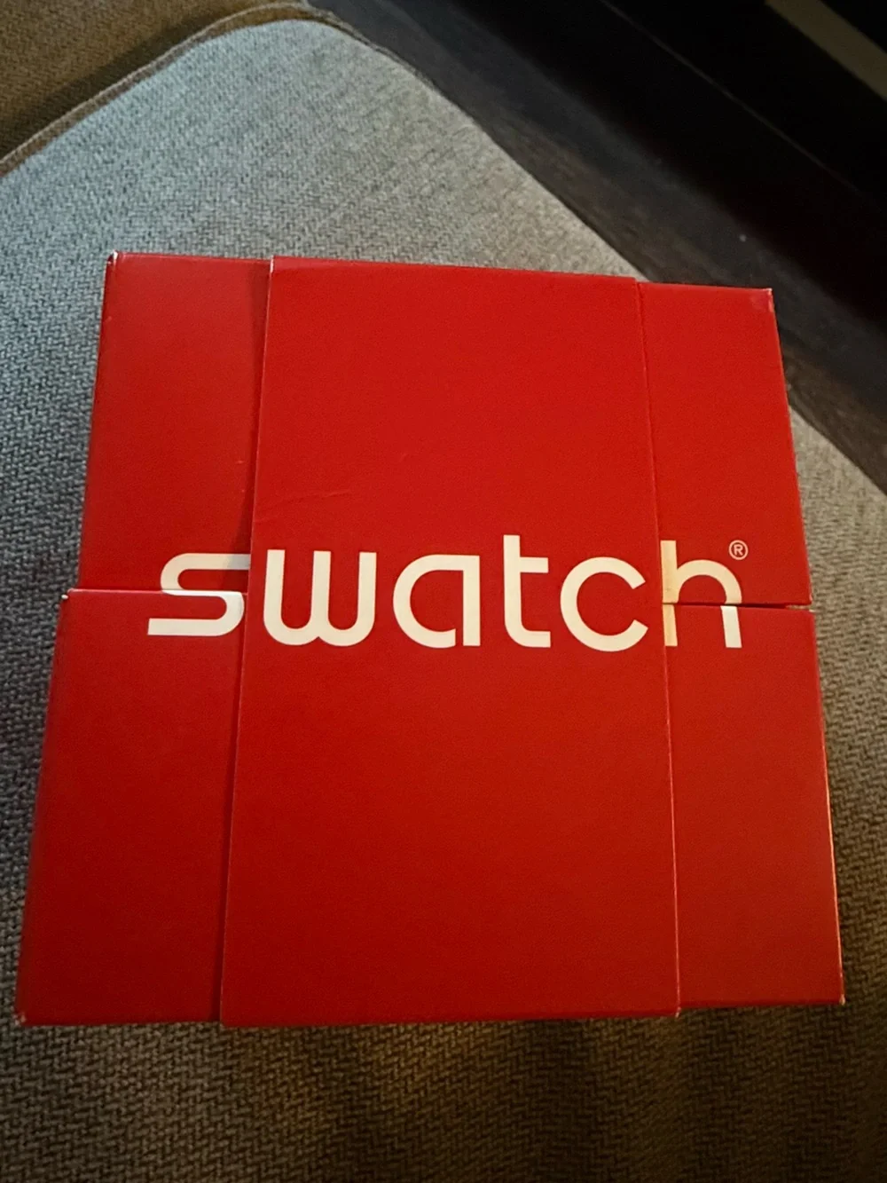 Swatch RAINBOW IN THE NIGHT Swiss Watch w/box & Authenticity Card